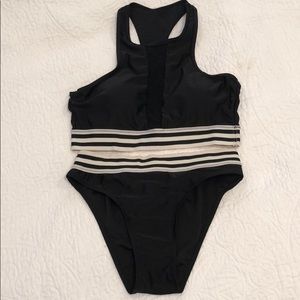 black boutique swimsuit